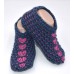 100% Merino  Wool,  hand knitted in New Zealand  slippers 