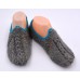 100%  Wool hand knitted in New Zealand  slippers