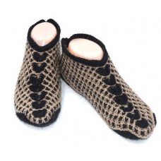 100% wool Hand knitted in New Zealand slippers